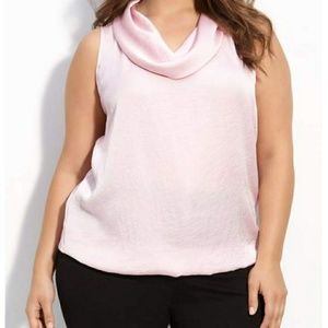 Sz 1X Michael Kors Cowl Neck Top